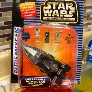 Star And Wars 1997 Action Fleet Battle Packs #16 Lars Family Homestead - New !!!